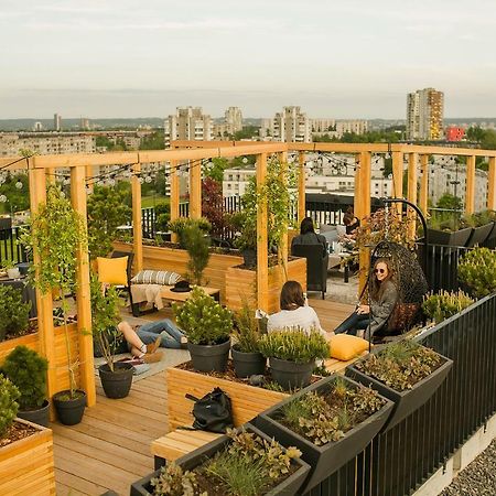 Apartments Vilnius 1 Near Center With A Roof Terrace And Parking מראה חיצוני תמונה