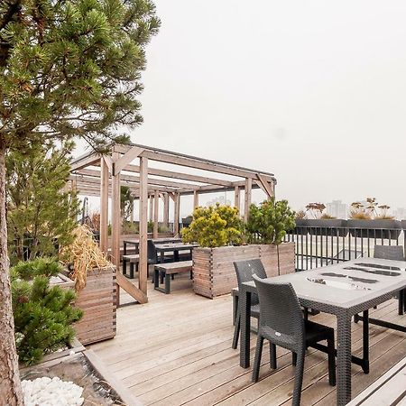 Apartments Vilnius 1 Near Center With A Roof Terrace And Parking מראה חיצוני תמונה