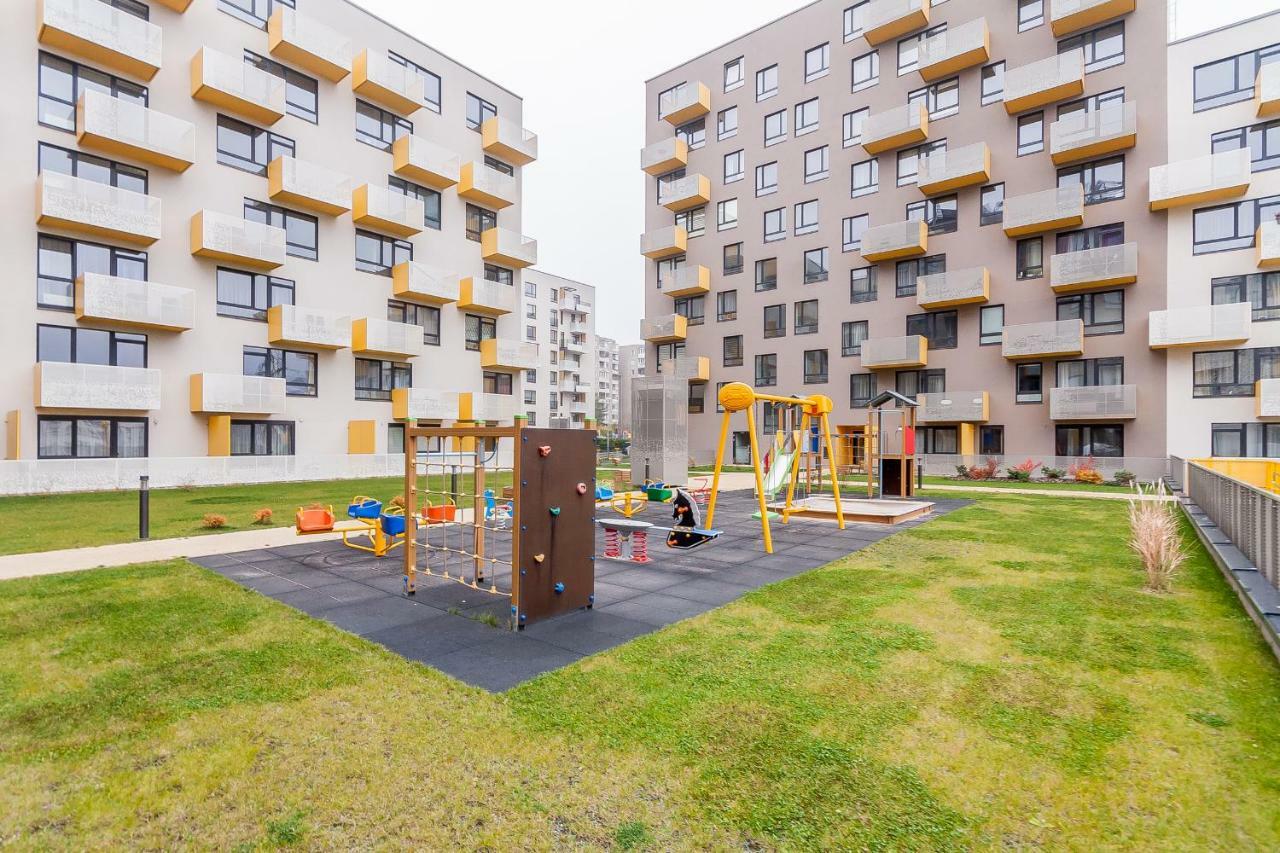 Apartments Vilnius 1 Near Center With A Roof Terrace And Parking מראה חיצוני תמונה