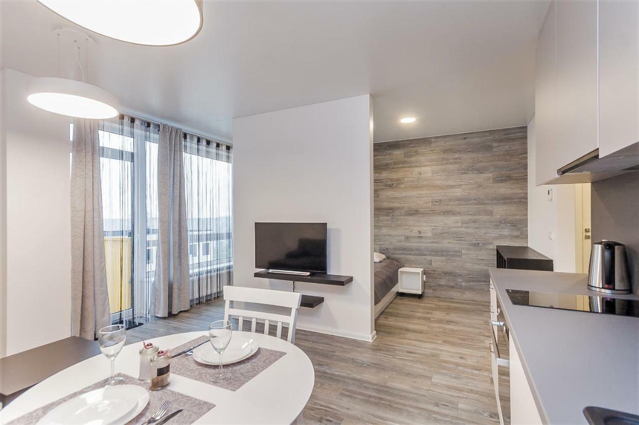 Apartments Vilnius 1 Near Center With A Roof Terrace And Parking מראה חיצוני תמונה