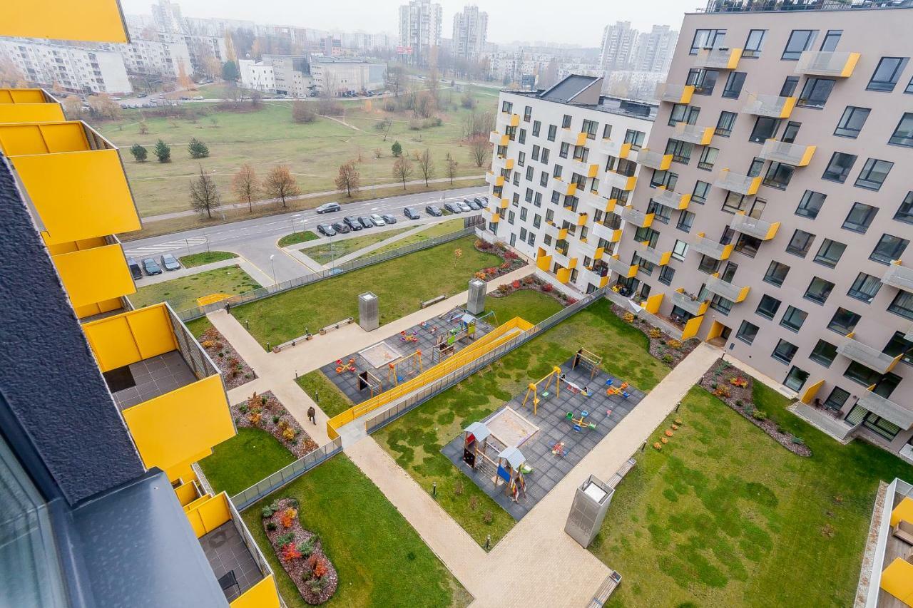 Apartments Vilnius 1 Near Center With A Roof Terrace And Parking מראה חיצוני תמונה